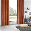 DEGHI Tenda oscurante 140x260h cm in velluto terracotta