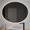 DEGHI Specchio da bagno led 100x80 cm luce fredda retroilluminato - Debi