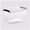 DEGHI Contenitore 20x11h cm in polipropilene con chiusura a clip - Archivia