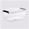 DEGHI Contenitore 30x13h cm in polipropilene con chiusura a clip - Archivia