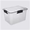 DEGHI Contenitore 38x25h cm in polipropilene con chiusura a clip - Archivia Plus