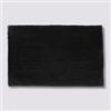 DEGHI Tappeto da bagno in ciniglia 50x80 cm nero - Kolors