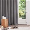 DEGHI Set 2 tende oscuranti 135x240h cm in tessuto grigio - Kaindy