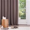 DEGHI Set 2 tende oscuranti 135x240h cm in tessuto tortora - Kaindy