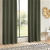 DEGHI Set 2 tende oscuranti 135x240h cm in tessuto verde scuro - Kaindy