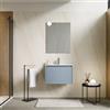 DEGHI Mobile bagno sospeso 60 cm carta da zucchero con lavabo - Edith