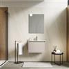 DEGHI Mobile bagno sospeso 60 cm cashmere con lavabo - Edith