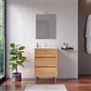 DEGHI Mobile bagno a terra 60 cm rovere gold con lavabo - Calipso