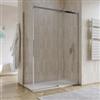 DEGHI Box doccia 70x150 cm scorrevole vetro anticalcare 8 mm trasparente profilo cromo 200 h - Alissa