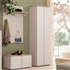 DEGHI Armadio 60x192h cm cashmere con 2 ante e top rovere lindberg - Mavik