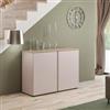 DEGHI Madia 120x89h cm cashmere con 2 ante e top rovere lindberg - Mavik