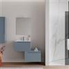 DEGHI Mobile bagno sospeso 60 cm carta da zucchero con cassetto e lavabo - Agave
