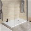DEGHI Piatto doccia 140 x 80 cm bianco in acrilico - Noplak