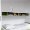 DEGHI Mensola 200x22h cm per armadio a ponte 293 cm con vani a giorno verde - Jennifer