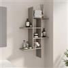 DEGHI Mensola bagno 100x60 h cm in legno tortora - Tetris