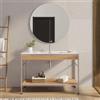 DEGHI Mobile bagno a terra 120 cm champagne e rovere con lavabo integrato - Axis