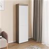 DEGHI Armadio 54x196h cm a 1 anta rovere soft e bianco - Ayer