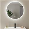 DEGHI Specchio da bagno led luce fredda Ø50 cm con antiappannate - Clost