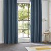 DEGHI Tenda oscurante e isolante 140x260h cm in tessuto jacquard blu scuro - Tikala