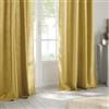 DEGHI Tenda filtrante 140x260h cm in tessuto effetto lino ocra - Cremy