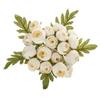 DEGHI Bouquet di camelie artificiali 30h cm beige