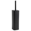 GEDY Portascopino d'appoggio in acciaio inox nero opaco - Jack di Gedy