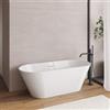 DEGHI Vasca da bagno freestanding 170x58h cm in acrilico bianco lucido - Iguala
