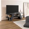 DEGHI Mobile porta tv 120x40h cm antracite opaco - Kantiko