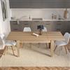 DEGHI Tavolo allungabile 160-210x80 cm rovere kyoto - Amigo
