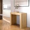 DEGHI Tavolo consolle allungabile 45-225x90 cm rovere chiaro - Thane