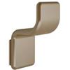 GEDY Appendiabiti singolo in acciaio inox oro - Il Giglio di Gedy