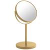 GEDY Specchio d'appoggio ingranditore 34h cm oro opaco - Anna di Gedy
