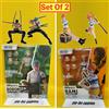 Tamashii Nations S.H. Figuarts One Piece Romance Dawn Roronoa Zorro & Nami set di 2 nuovi