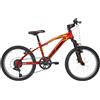 BUNF MTB 20' PROGRESS 6V ROSSO Bici Bambino 20''