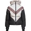 ROCK EXPERIENCE BIG WHITE PADDED WOMAN JACKET Giacca Sci Donna