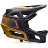 FOX BIKE PRO FRAME RS HEATSTACK CE-DARK YELLOW Casco con mentoniera