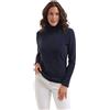 CHERVO' TAFFY TURTLENECK LADY Dolcevita in Pile da Donna