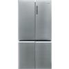 HAIER Frigorifero americano HAIER HCR5919ENMM, Sistema Multi Flow: Sì; raffreddamento frigorifero: No Frost; congelatore: Frost, Capacità netta totale 643 l, Rumorosità: 39 dB(A), Dimensioni: L 90,8 cm A 190,5 P 74,8 cm, Inox, Classe E