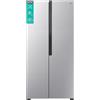 GORENJE Frigorifero americano GORENJE NRS8182KX, Sistema Multi Flow: Sì; raffreddamento frigorifero: No Frost; congelatore: Frost, Capacità netta totale 441 l, Rumorosità: 42 dB(A), Dimensioni: L 83,2 cm A 177,7 P 62,3 cm, Acciaio Inox, Classe E