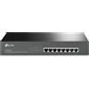 TP-Link TL-SG1008MP Switch 8 Porte Gigabit PoE+ Non Gestito 16 Gbps Budget PoE 153 W Montaggio Rack 1U colore Nero