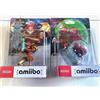 Nintendo amiibo Metroid & Samus Aran Figure Set di 2 Metroid Series dal Giappone