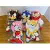 SEGA SANEI 2024 SEGA Sonic the Hedgehog Shadow Knuckles Tails Amy Peluche Bambola ...