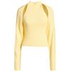 KONTATTO - Cardigan - Giallo pastello