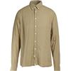HACKETT - Camicia in lino - Khaki