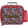 Harry Potter Borsa per il pranzo per bambini, motivo Chibi, isolante, per la scuola, con portabottiglie