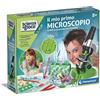Clementoni - 19347 - Scienza E Gioco Lab - Il Mio Primo Microscopio - Laboratorio Microscopio Ottico 150X, Esperimenti Scientifici per Bambini dagli 8 Anni (Gioco in Italiano), Made in Italy