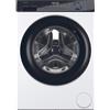 Haier I-Pro Series 3 I-Pro Serie 3, Lavatrice Slim 7 KG, 10% più efficente della classe A, 1200 giri, Bianco, Direct Motion, Refresh, HW70-B14929-S