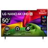 LG NANO 4K UHD AI 50'' Serie NU80 50NU800B6LC, 4K, AI Chatbot, AI Concierge, Nano Detail Enhancer, 3 HDMI, SMART TV 2026