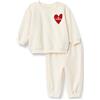 Amazon Essentials x Sofia Grainge Set Con Felpa E Pantaloni Sportivi Unisex - Bimbi 0-24