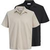 JACK & JONES Jjdevin Daytona Struc RES Polo 2pk MP Jjdevin Daytona Struc RES Polo 2Pk MP Uomo (Pacco da 2)